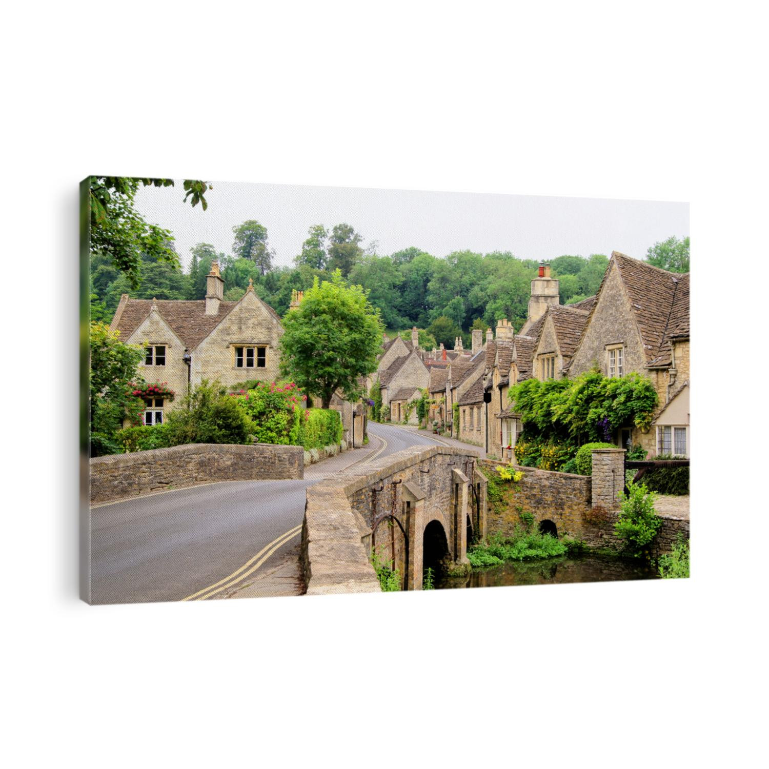 Picturesque Cotswold village of Castle Combe, England