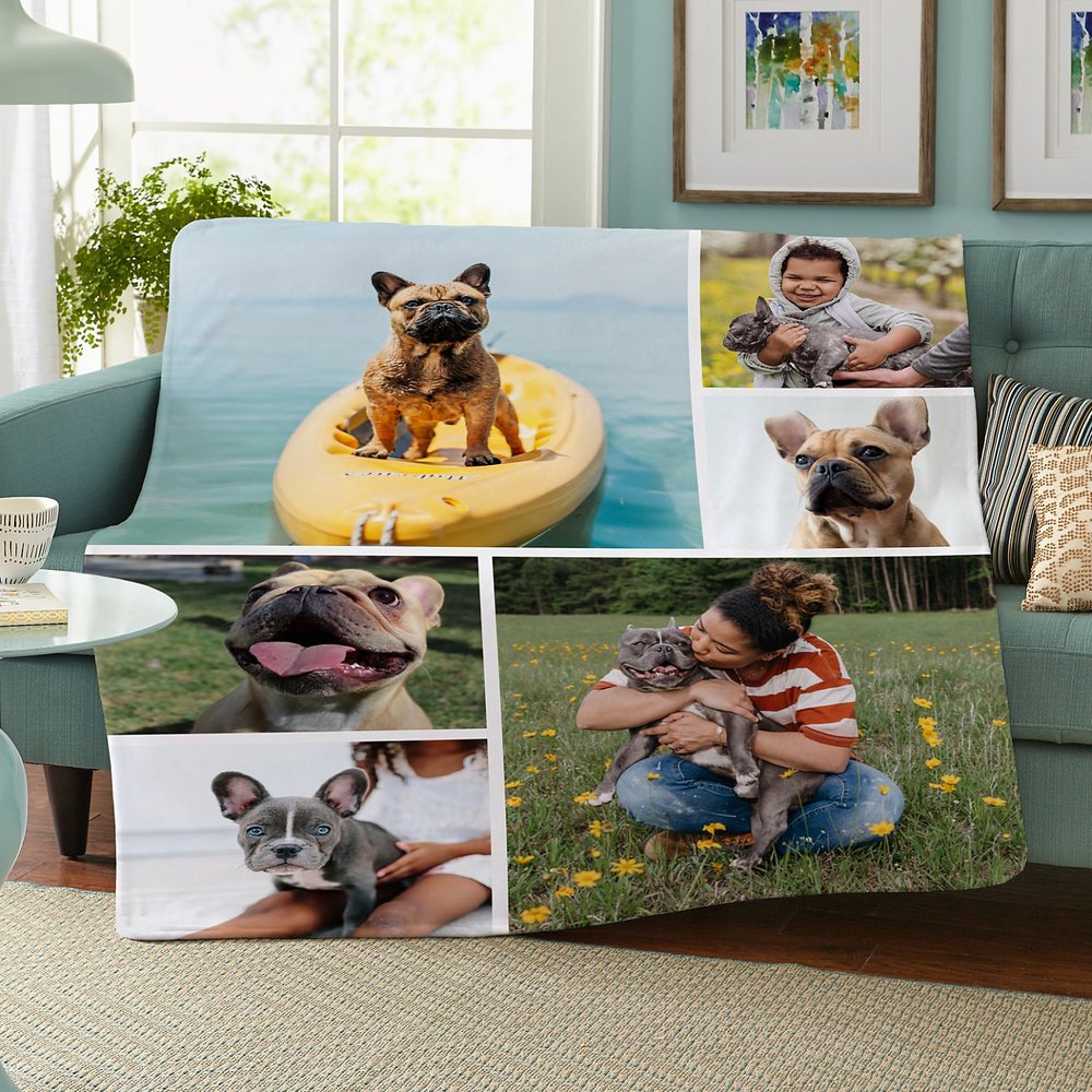 Picture-Perfect Memories Personalized Plush Blanket