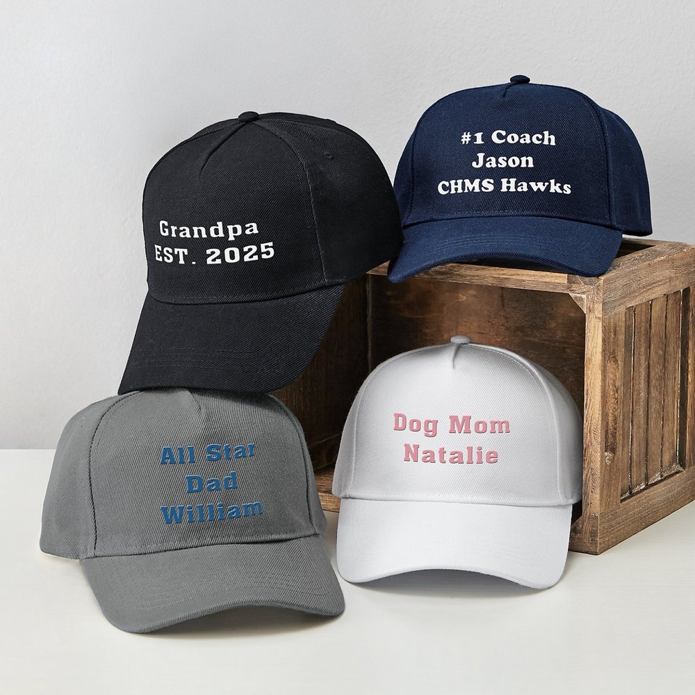 Personalized Name It! Cap