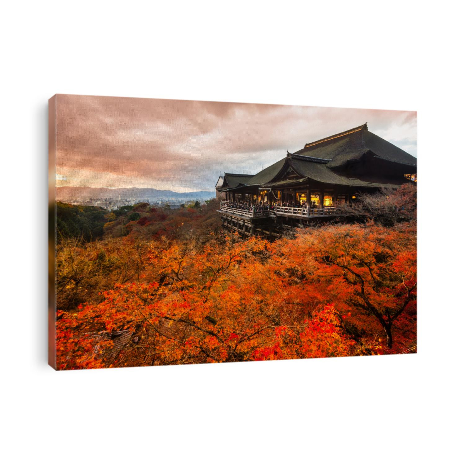 Autumn Color at Kiyomizu-dera Temple in Kyoto, Japan