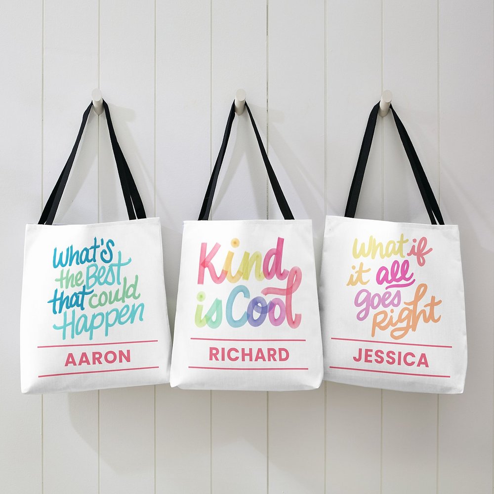 Say It in Style Tote Bag