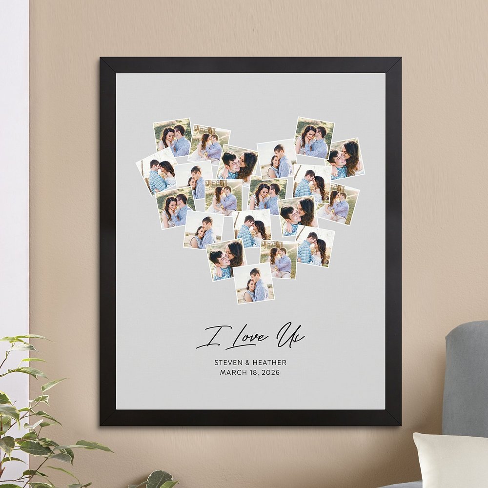 Love Collage Canvas