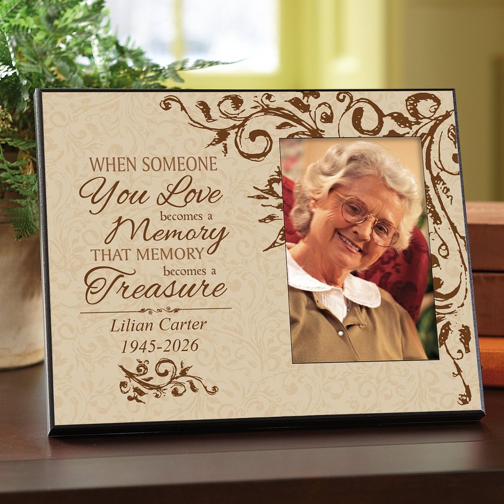 Cherished Memories Personalized Memorial Frame