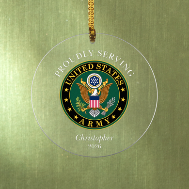 U.S. Army® Symbol Round Ornament