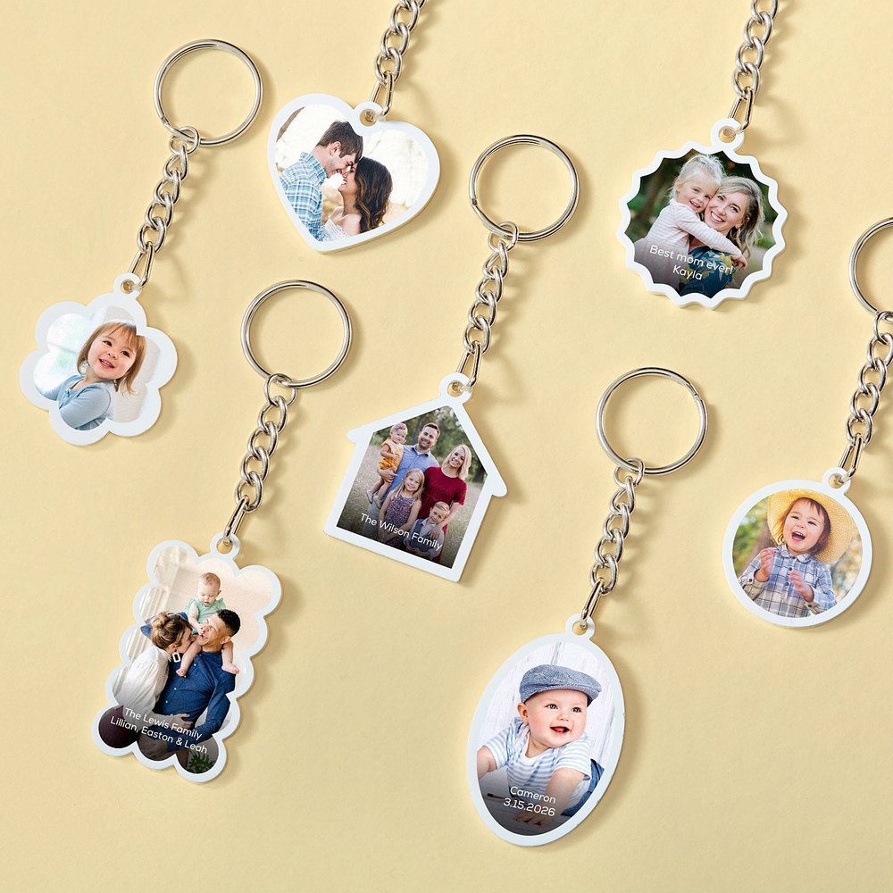 Custom Photo Acrylic Keychain