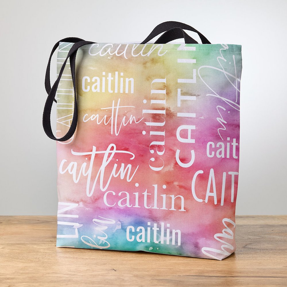 Watercolor Art Tote Bag