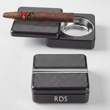 Cigar Holder and Personalized Ashtray