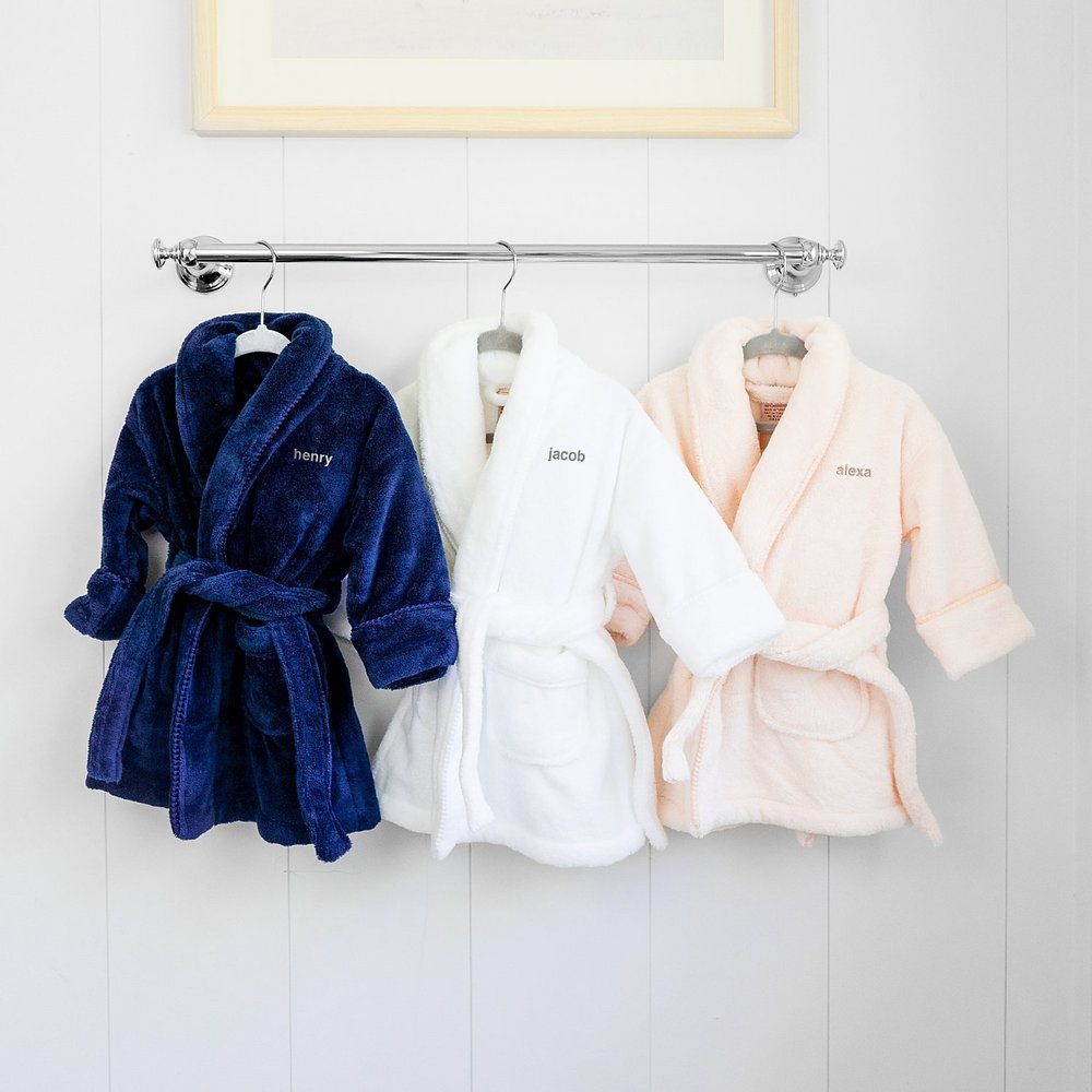 Cozy Plush Personalized Baby Robe