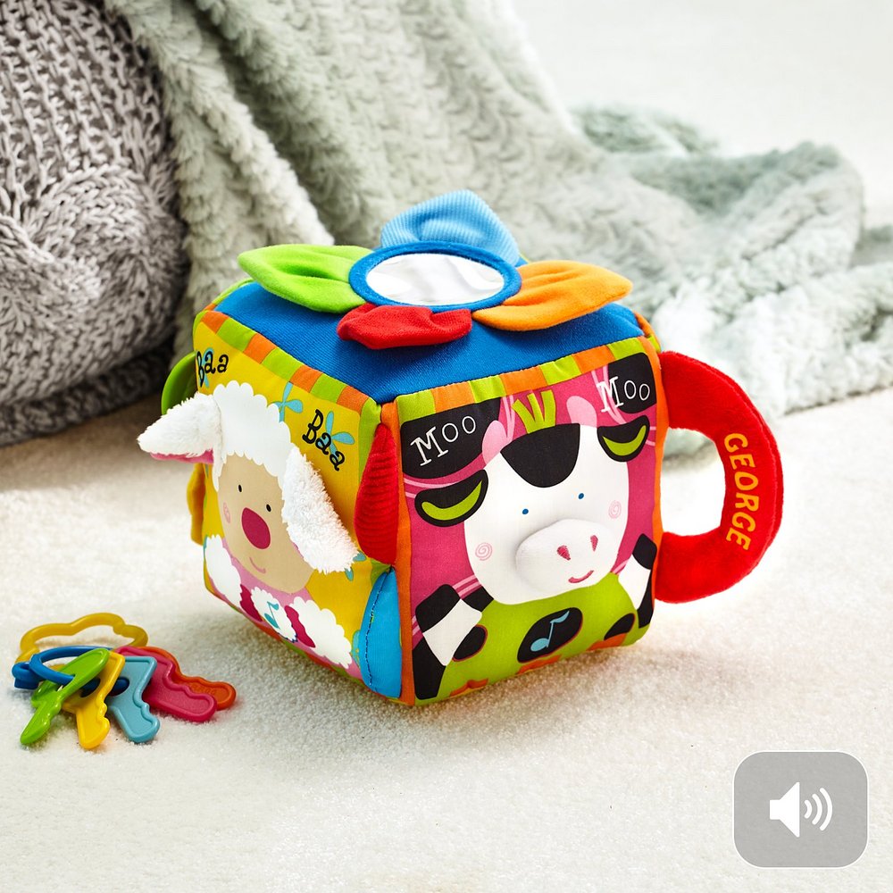 Melissa & Doug® Farmyard Symphony Personalized Cube