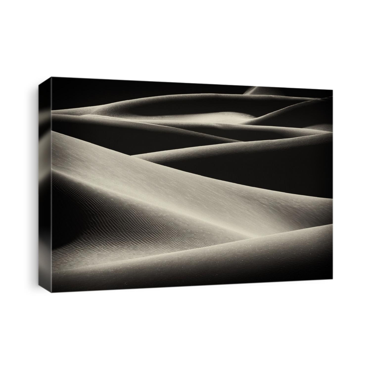 The Mesquite sand dunes in Death Valley National Park