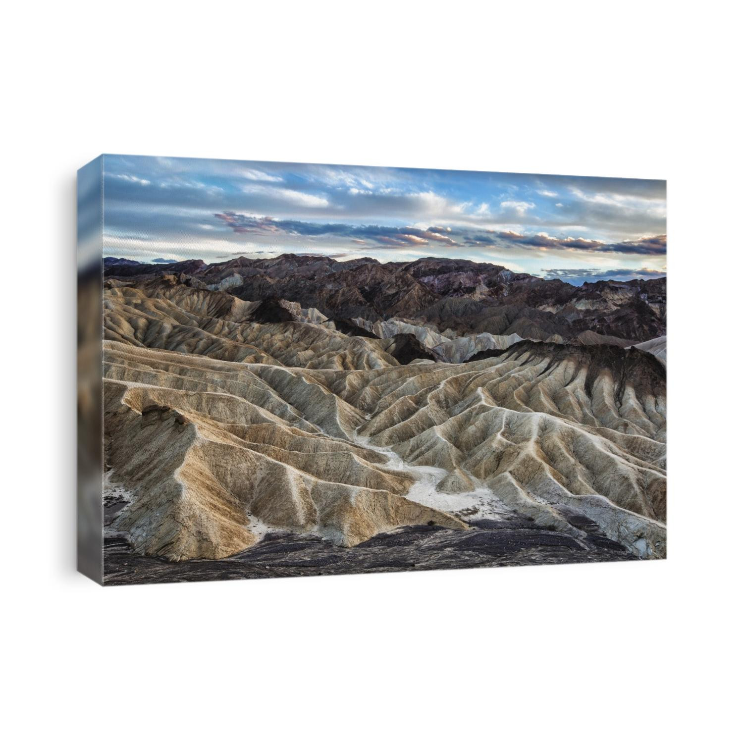 Zabriski Point at sunrise in Death Valley National Park