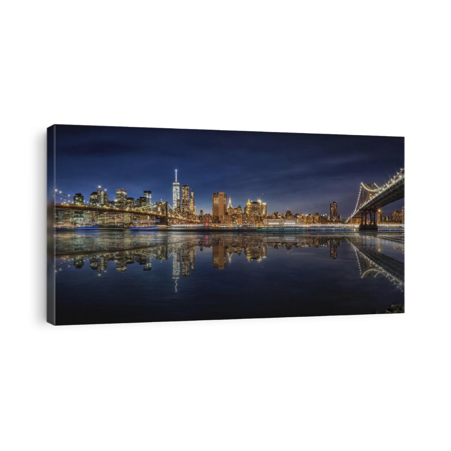 Panorama of New York City skyline