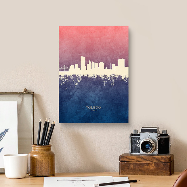 Toledo Ohio Skyline Canvas Print CanvasWorld
