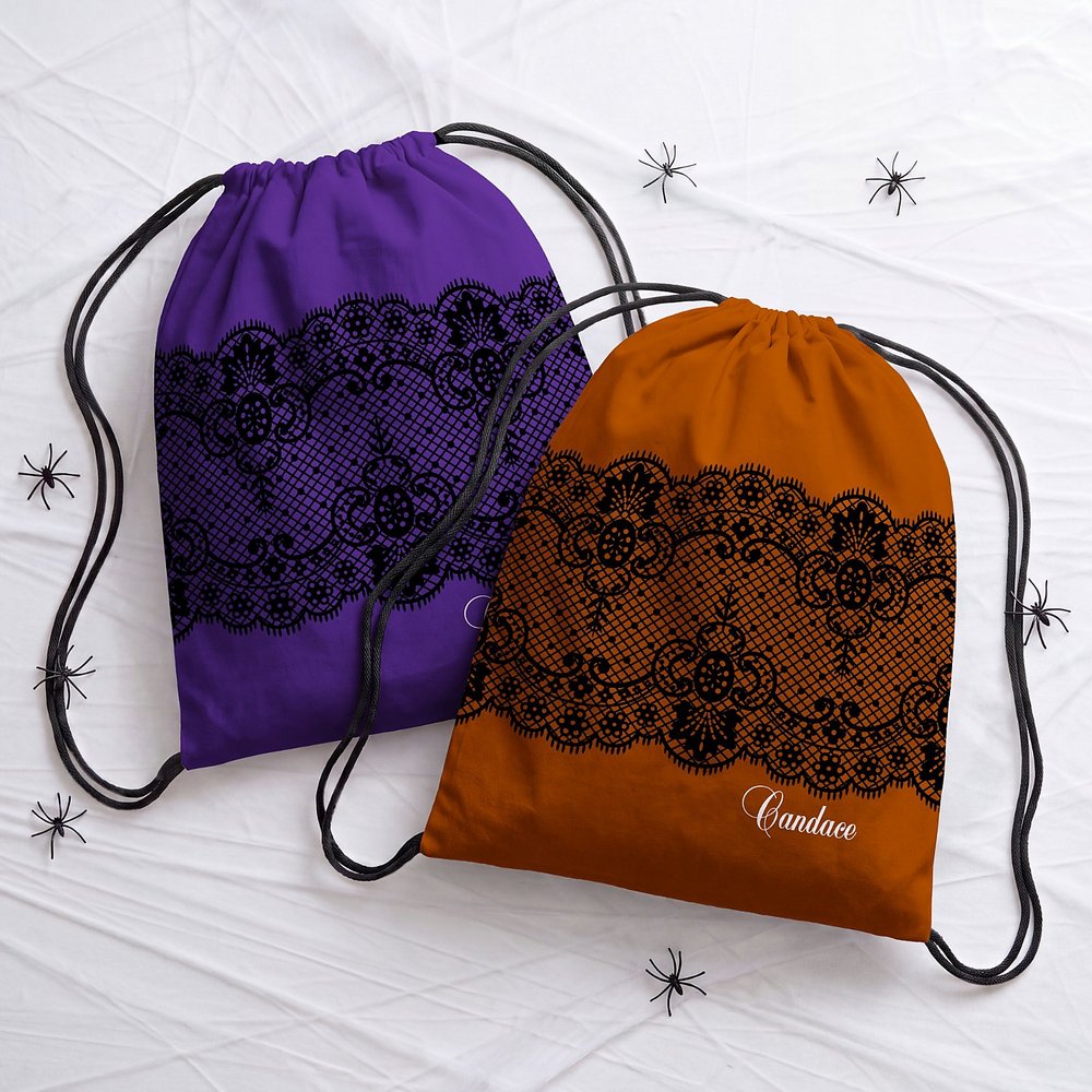 Lace Gothic Treat Bag