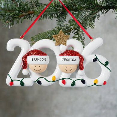 2026 Holiday Couple Ornament