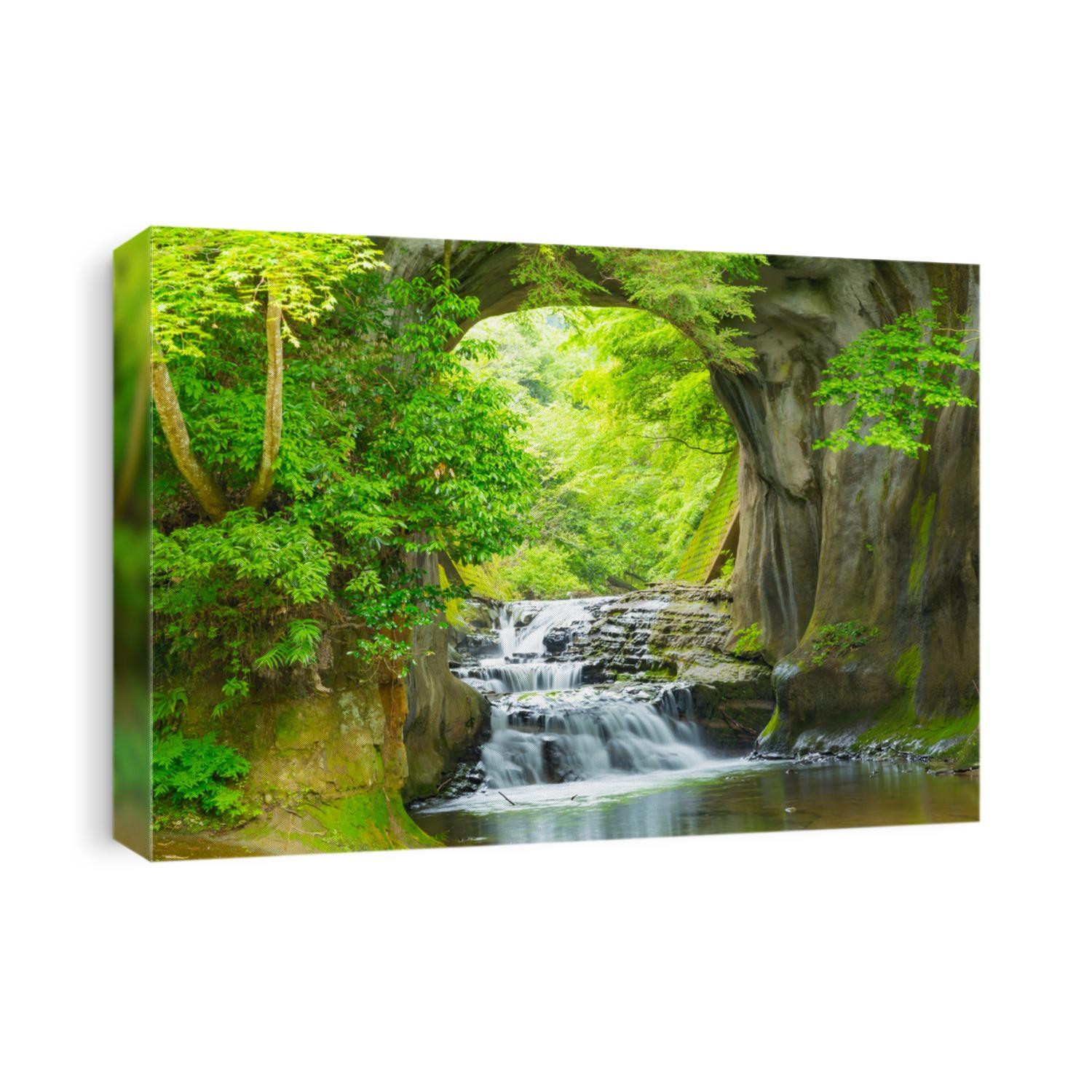 Waterfall in the mountains