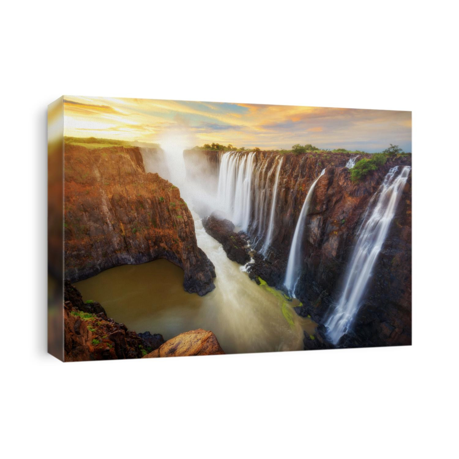 Victoria Falls in Zambia and Zimbabwe