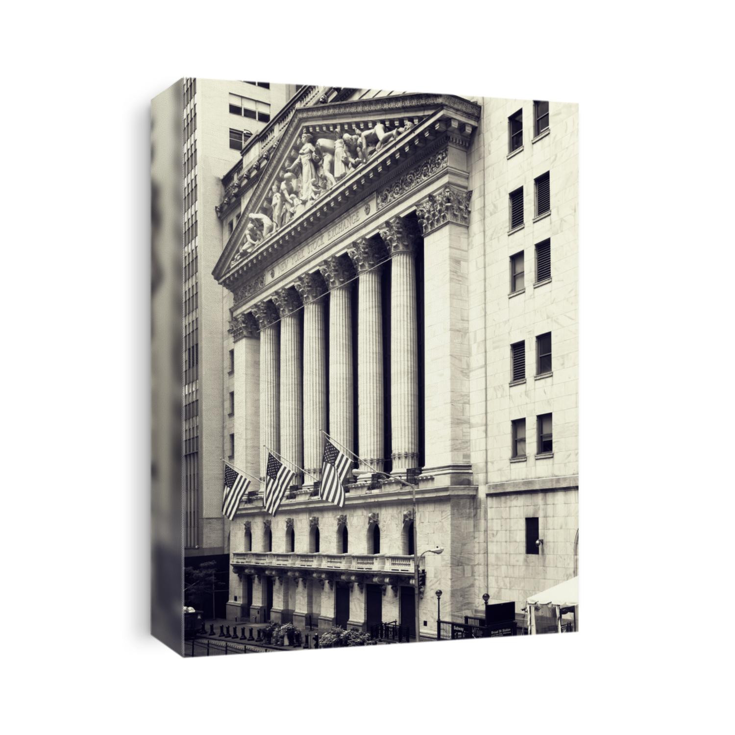 The New York Stock Exchange on Wall Street in New York City