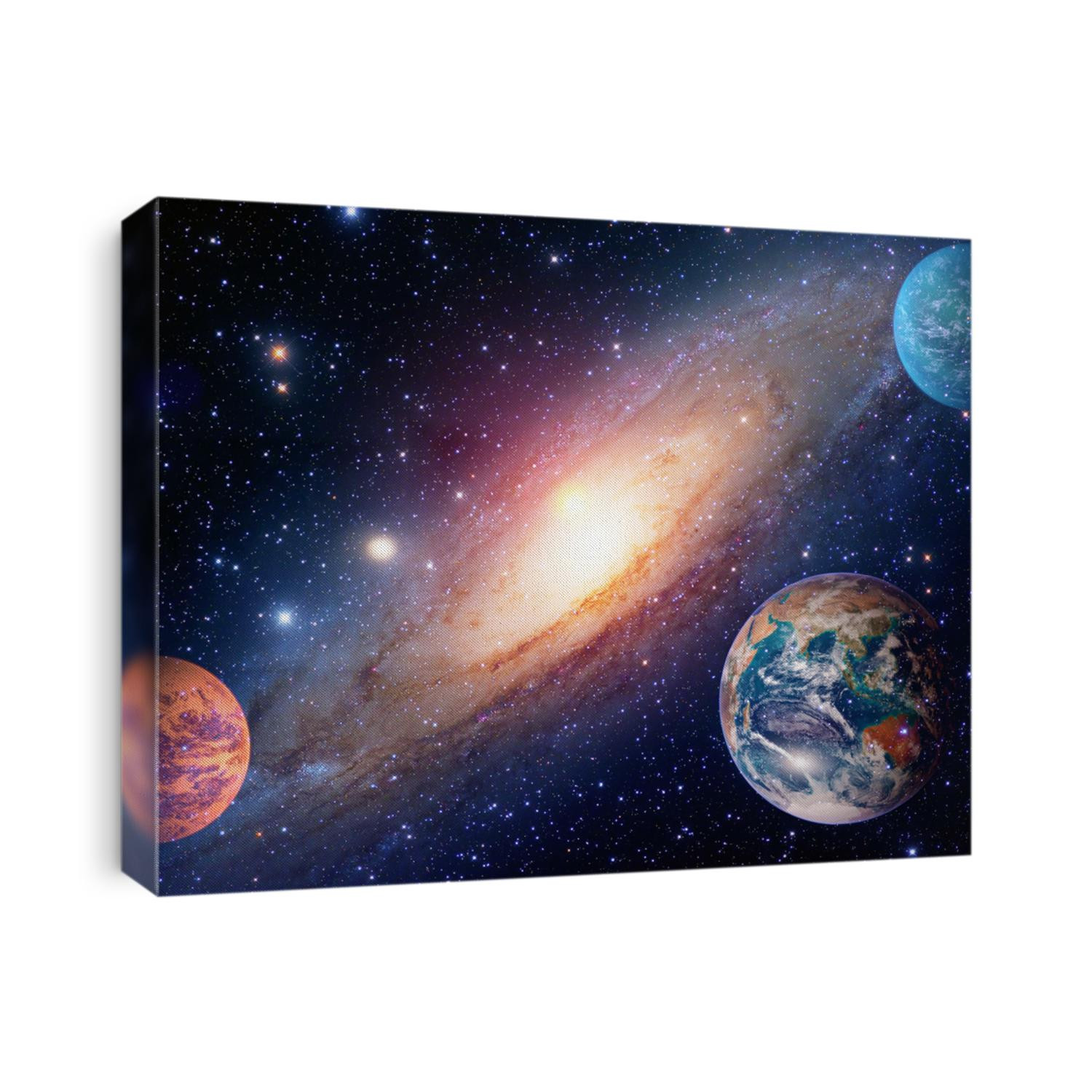 Astrology astronomy earth outer space solar system mars planet milky way galaxy. Elements of this image furnished by NASA.