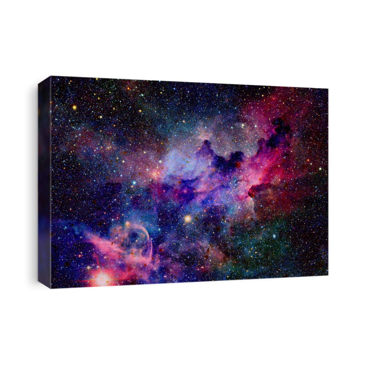 Nebula and galaxies in space. Elements of this image furnished by NASA.