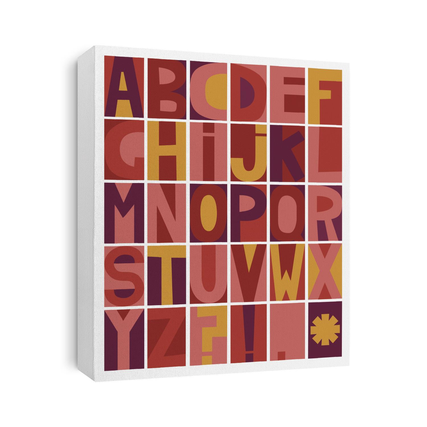 Vector paper cut alphabet