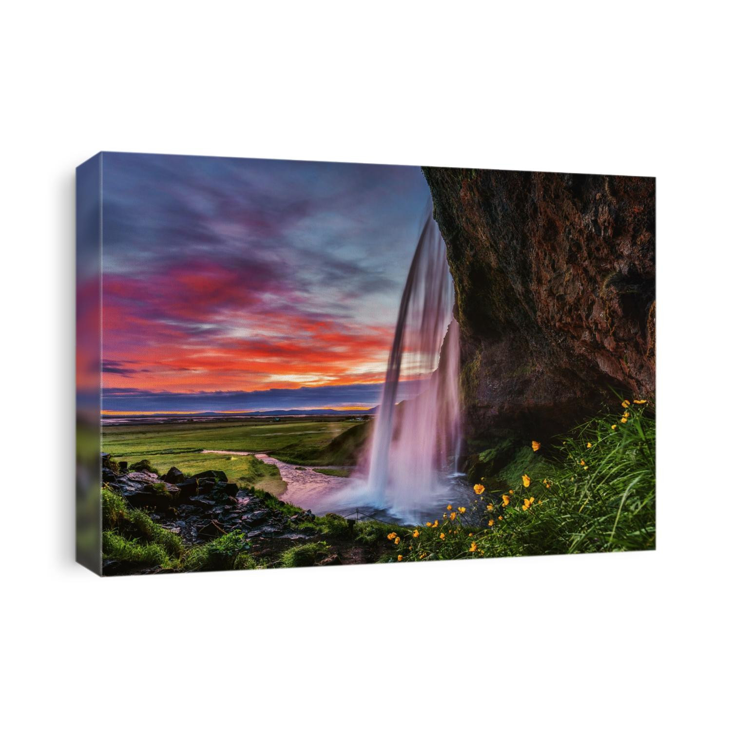 Iceland, the land of waterfalls and midnight sun.